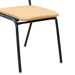 Steel Construction & Fine Wood Retro Chair - Image 3